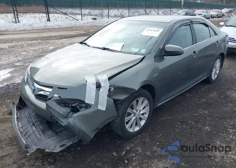 2012 Toyota Camry Hybrid Xle z USA, uszkodzony, nr VIN 4T1BD1FK8CU022641